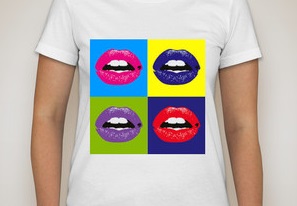 Pop-art Lips